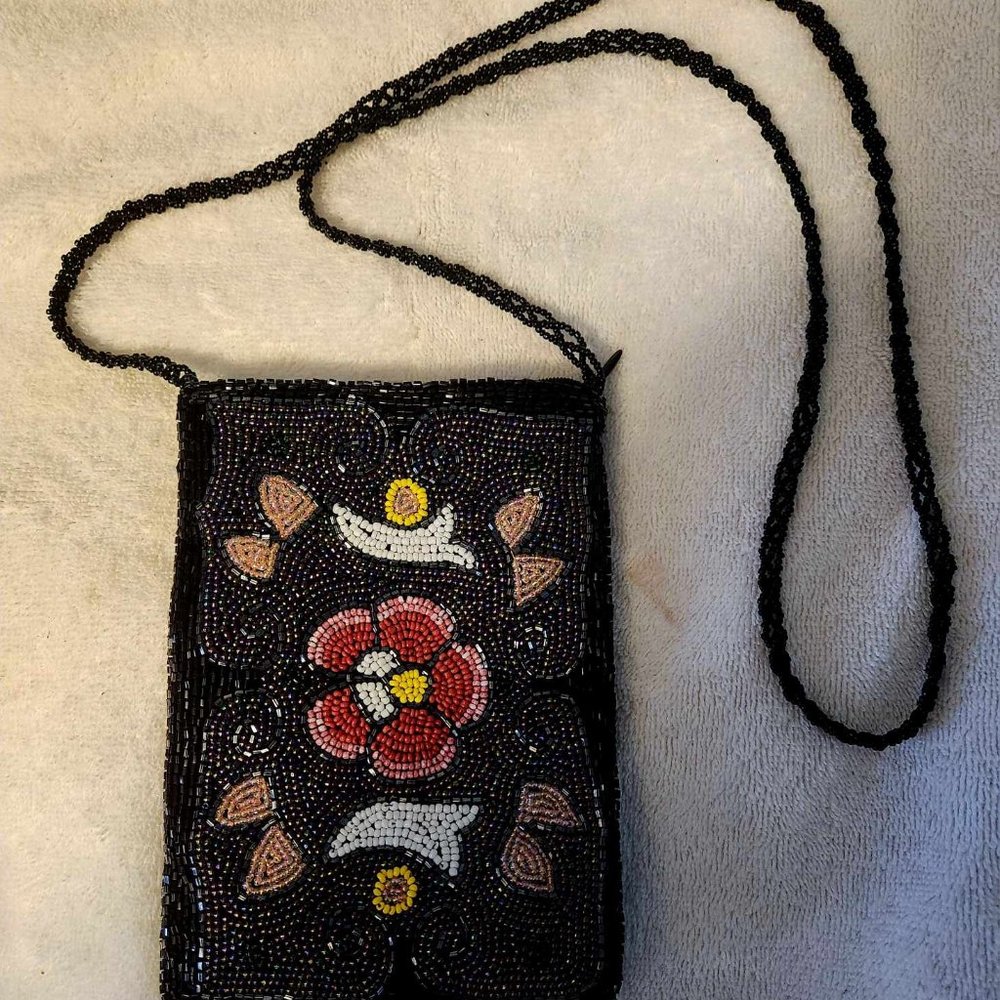 Christiana Beaded Evening Bag, Crossbody